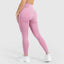 Compression Leggings Amaze Ripp Dark Pink Melange