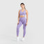 Compression Leggings Amaze Ripp Purple Melange