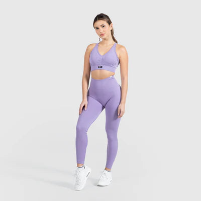 Compression Leggings Amaze Ripp Purple Melange