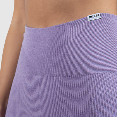 Compression Leggings Amaze Ripp Purple Melange