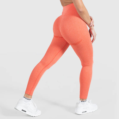 Compression Leggings Amaze Ripp Orange Melange