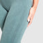 Leggings Batik Acid Scrunch Dark Green