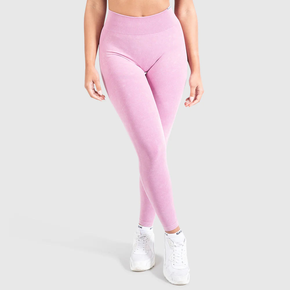 Leggings Batik Acid Scrunch Pink