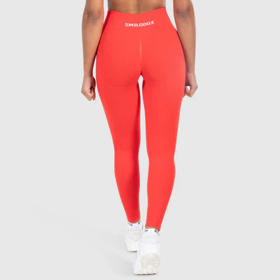 Leggings Cetrina Scrunch Red