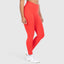 Leggings Cetrina Scrunch Red