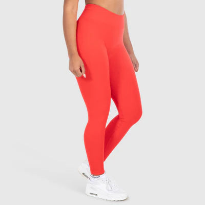 Leggings Cetrina Scrunch Red