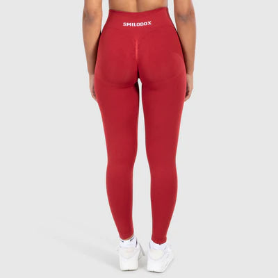 Leggings Cetrina Scrunch Dark Red