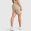 Shorts Batik Scrunch Ruth Beige