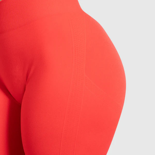 Shorts Cetrina Scrunch Red
