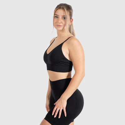 Sport BH Maria Solid Scrunch Black