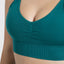 Sport BH Maria Solid Scrunch Dark Green