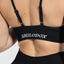 Sport BH Maria Solid Scrunch Black