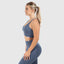 Sport BH Solid Scrunch Blue