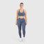 Sport BH Solid Scrunch Blue