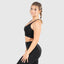 Sport BH Solid Scrunch Black