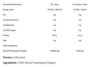 VPLabs Beauty Collagen Peptides - 150gr