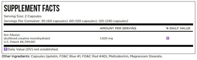 EFX Kre-Alkalyn - 192caps LIMITED