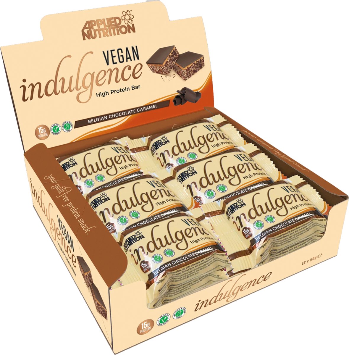 Indulgence Vegan Bar (12x50g)