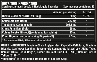 Nutrex Lipo-6 Black - 120 caps