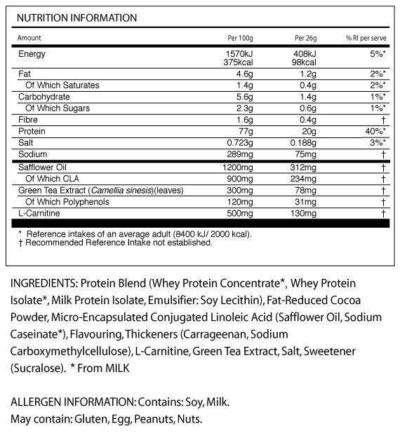 Lean Whey - 17 serv