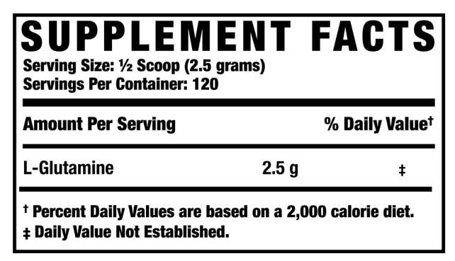 Glutamine XS - 1000gr