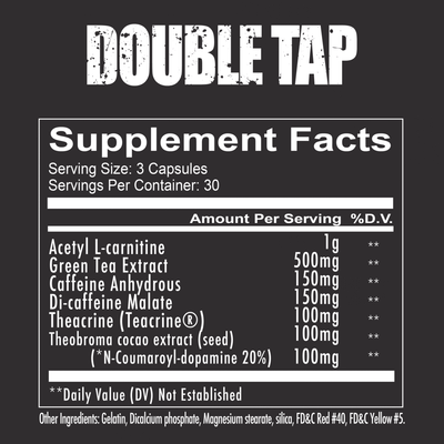 RC1 Double Tap - 120 caps