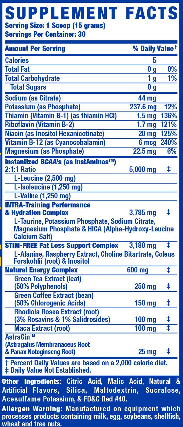 Amino-Tone + Energy 30 servings