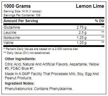 BCAA Stack - 1000gr