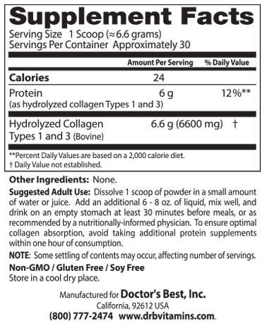 DrB0203 Collagen Powder Type 1 & 3