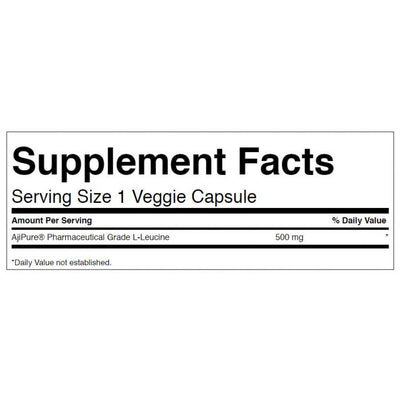 SWU517 Ajipure Leucine - 60 veg caps