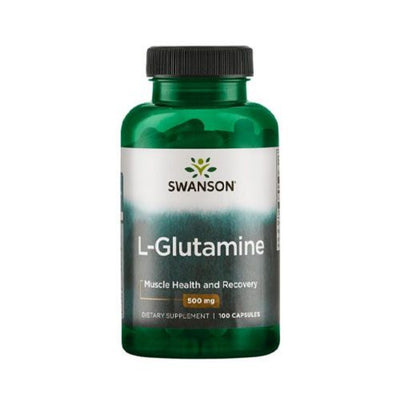 SW826 L-Glutamine - 500mg - 100 caps