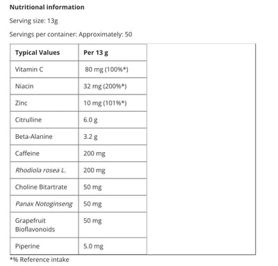 NO-Xplode - 650 gr - 50 Servings