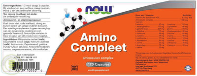NOW11 Amino Complete - 120 veg caps