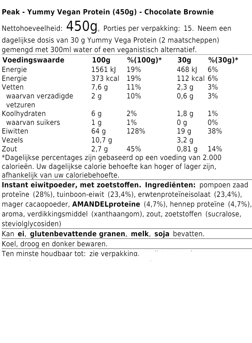 Yummy Vegan Protein (450g)