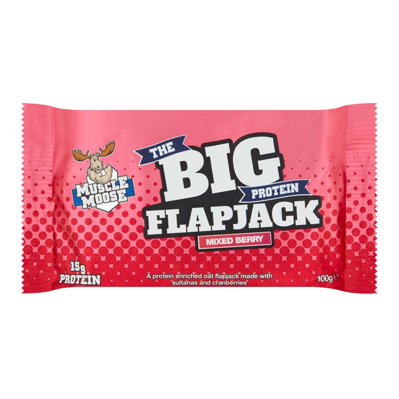 Moose Big Protein Flapjack (12x100g)